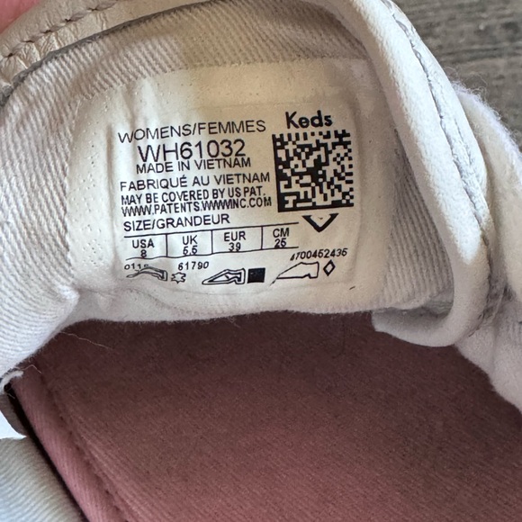 KEDS X KATE SPADE PLATFORM SNEAKERS SIZE 8 - Picture 7 of 8